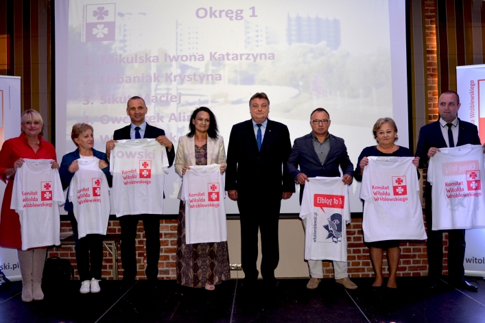 Witold Wróblewski przedstawił swoich kandydatów do Rady Miejskiej