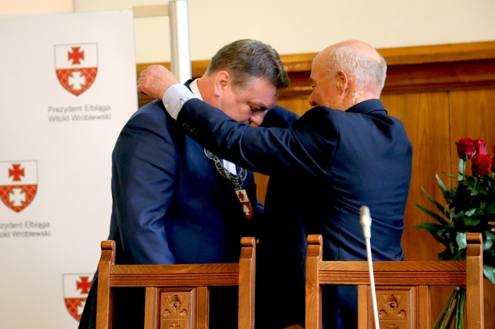 Witold Wróblewski zaprzysiężony na prezydenta Elbląga. „Działajmy razem, ponad podziałami”