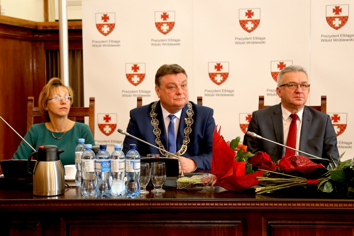Witold Wróblewski zaprzysiężony na prezydenta Elbląga. „Działajmy razem, ponad podziałami”