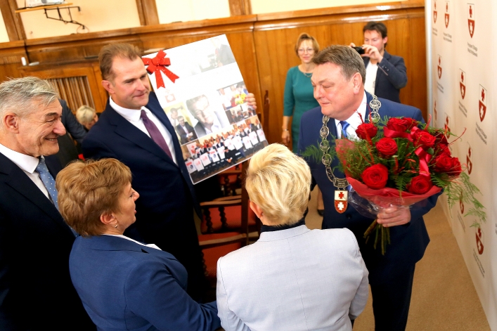 Witold Wróblewski zaprzysiężony na prezydenta Elbląga. „Działajmy razem, ponad podziałami”