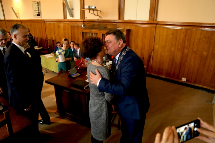 Witold Wróblewski zaprzysiężony na prezydenta Elbląga. „Działajmy razem, ponad podziałami”