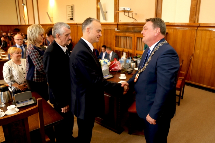 Witold Wróblewski zaprzysiężony na prezydenta Elbląga. „Działajmy razem, ponad podziałami”