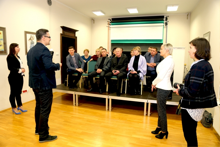 Wizyta gości z Ukrainy w Młodzieżowym Domu Kultury w Elblągu