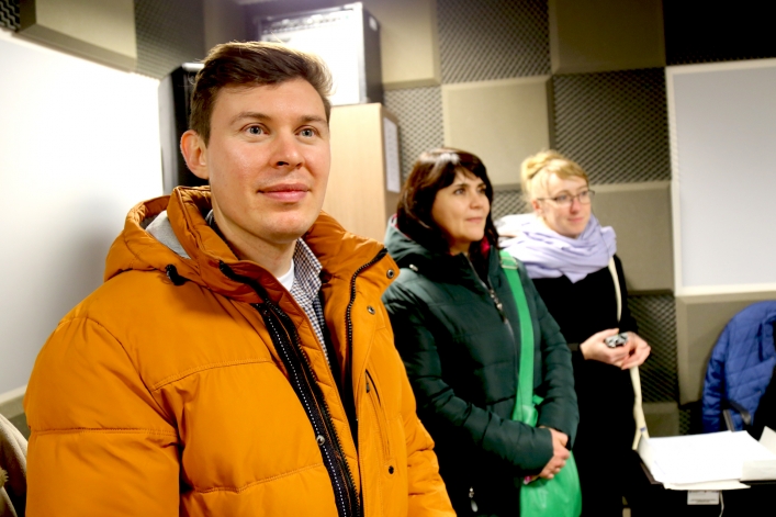 Wizyta gości z Ukrainy w Młodzieżowym Domu Kultury w Elblągu