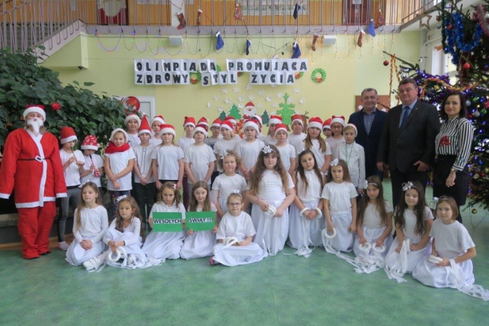 Wizyta prezydenta Elbląga w klasie IIIb Szkoły Podstawowej nie nie była przypadkowa