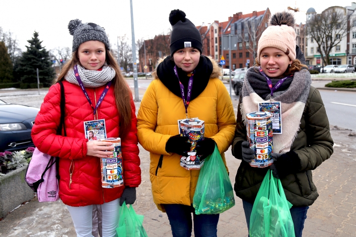 WOŚP gra w Elblągu. Na ulicach miasta kwestuje 450 wolontariuszy