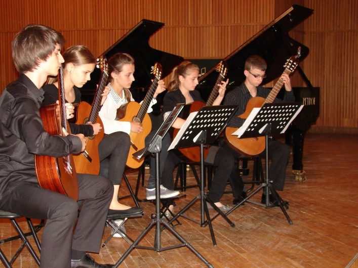 Wspólne muzykowanie w szkole muzycznej
