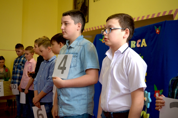 Wybory Mistera Szkoły Podstawowej nr 8 w Elblągu (+ zdjęcia)