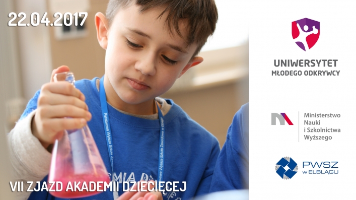 Wykłady otwarte dla dzieci i rodziców w ramach Akademii Dziecięcej PWSZ w Elblągu!