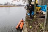 Wyłowiono zwłoki mężczyzny z rzeki Elbląg