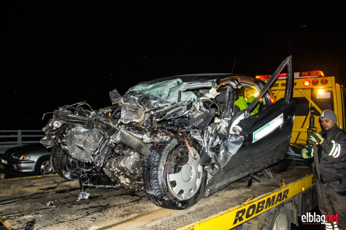 Wypadek elbląskiego autobusu pod Nowym Dworem. 4 osoby ranne