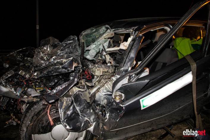 Wypadek elbląskiego autobusu pod Nowym Dworem. 4 osoby ranne