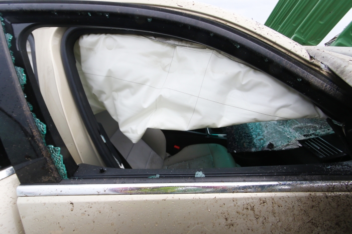 Wypadek na S7, dwie osoby w ciężkim stanie
