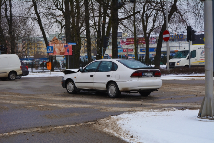 Wypadek na ulicy Grunwaldzkiej