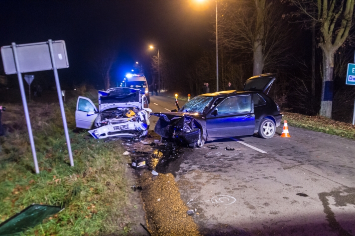 Wypadek w Dąbrowie. 7 osób rannych