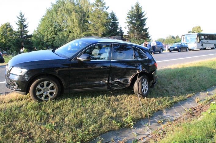 Wypadek w Kazimierzowie. Ranne cztery osoby