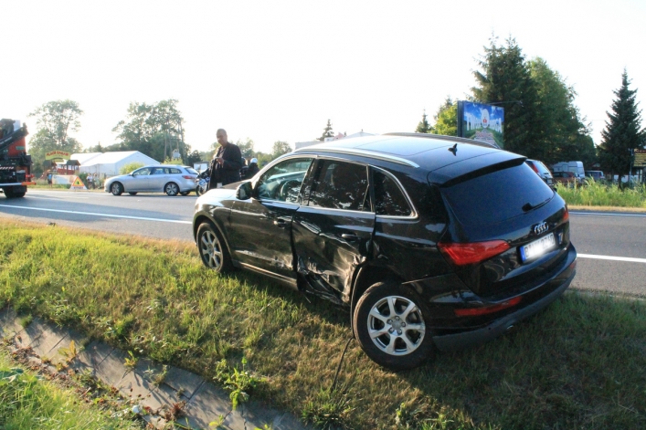 Wypadek w Kazimierzowie. Ranne cztery osoby