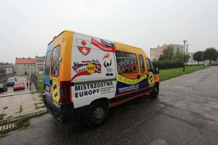 IKS Atak - obklejone auto