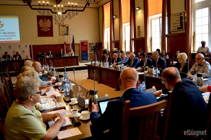 XXXVI sesja Rady Miasta Elbląga VII kadencji (2014-2018)
