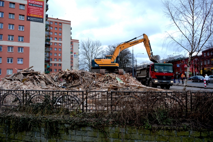 Z mapy Elbląga zniknął kolejny budynek