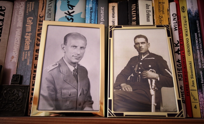 Z życzeniami wielkanocnymi u kombatantów