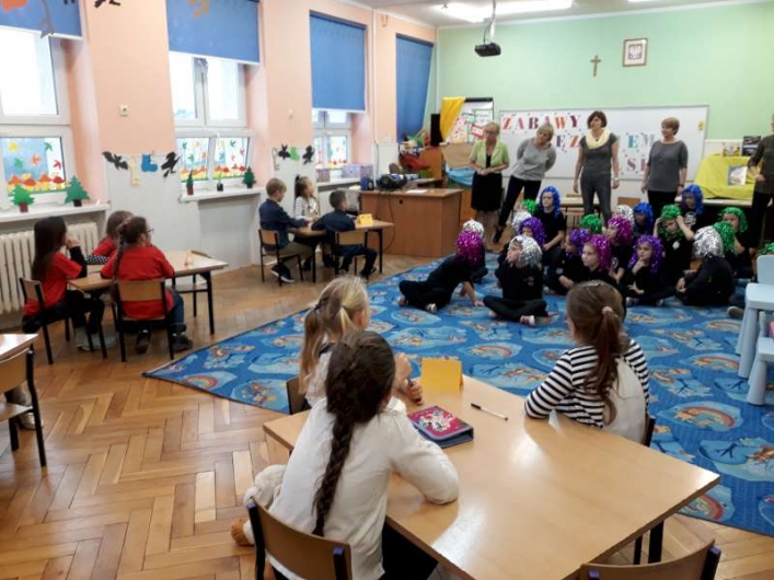 Zabawy językiem polskim w Szkole Podstawowej nr 16 w Elblągu