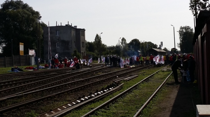 Żądania górników trafią do rządu. Blokada trwa
