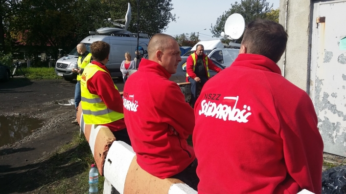 Żądania górników trafią do rządu. Blokada trwa