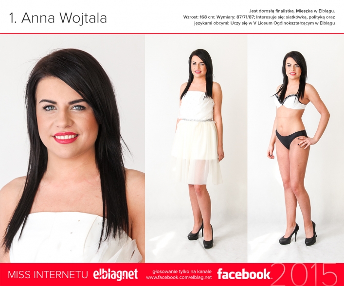 Zagłosuj na Miss Internautów 2015 tylko z elblag.net