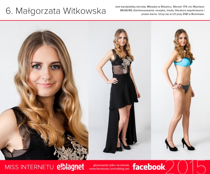 Zagłosuj na Miss Internautów 2015 tylko z elblag.net