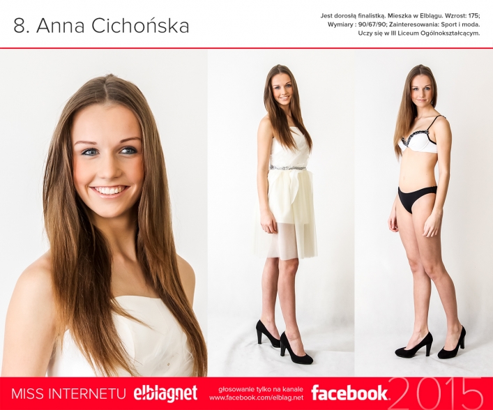 Zagłosuj na Miss Internautów 2015 tylko z elblag.net