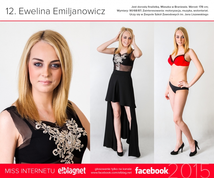 Zagłosuj na Miss Internautów 2015 tylko z elblag.net