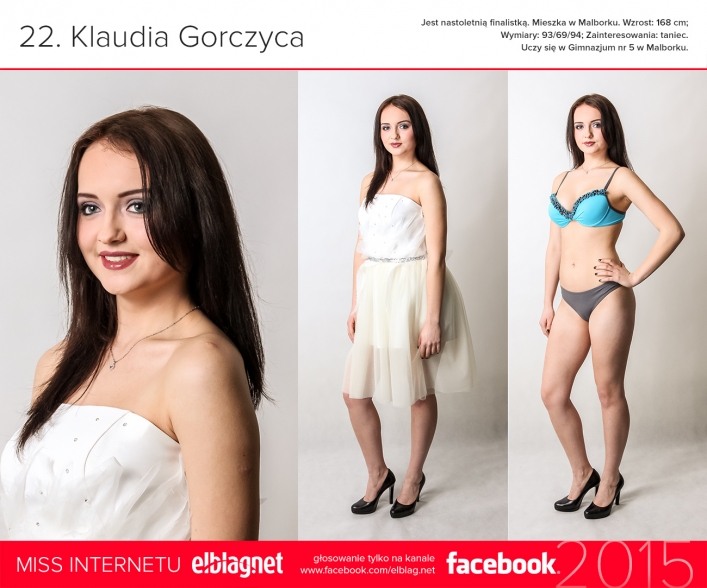 Zagłosuj na Miss Internautów 2015 tylko z elblag.net