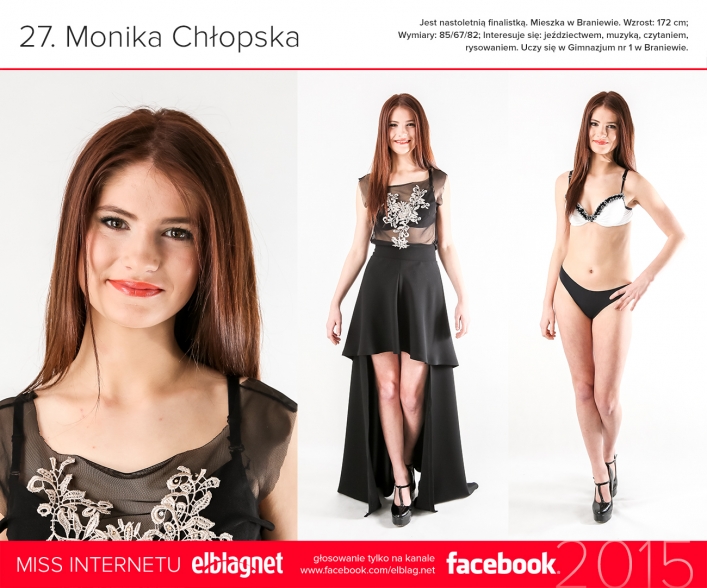 Zagłosuj na Miss Internautów 2015 tylko z elblag.net