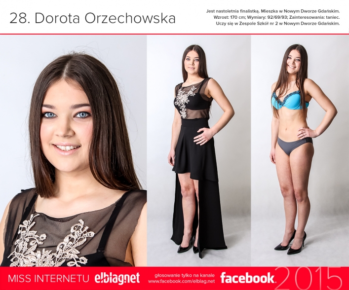 Zagłosuj na Miss Internautów 2015 tylko z elblag.net