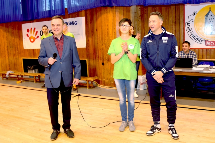 Zagrali dla Jedynki. Rafał Patyra gościem specjalnym turnieju w Elblągu