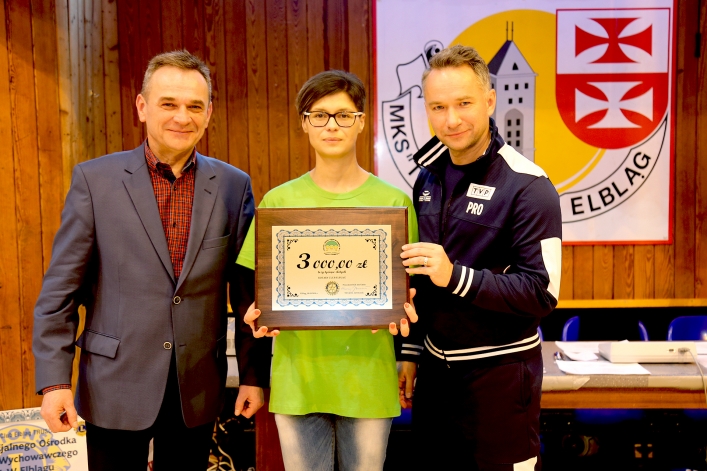 Zagrali dla Jedynki. Rafał Patyra gościem specjalnym turnieju w Elblągu