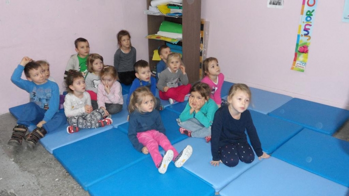 Zajęcia z przedszkolakami w Zespole Szkół nr 1