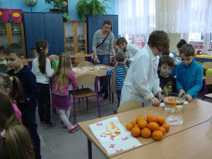 Zajęcia z przedszkolakami w Zespole Szkół nr 1