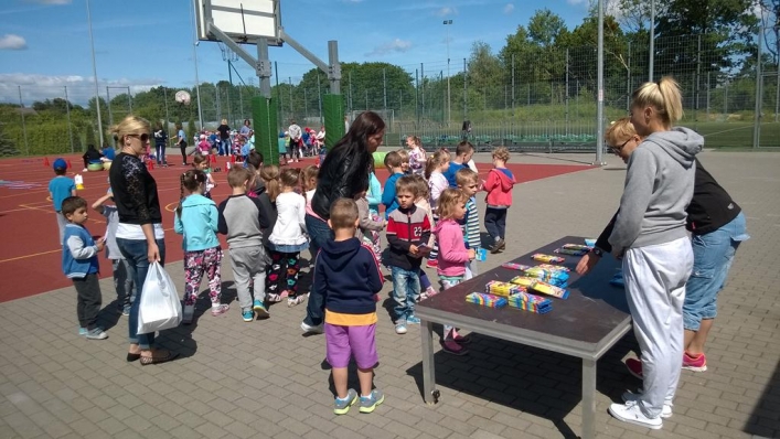 Zajęcia z przedszkolakami w Zespole Szkół nr 1