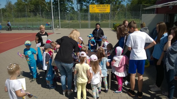 Zajęcia z przedszkolakami w Zespole Szkół nr 1