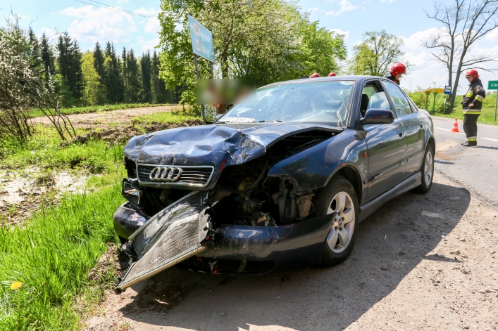 Zderzenie na 504. W jednym z aut - dwumiesięczne dziecko