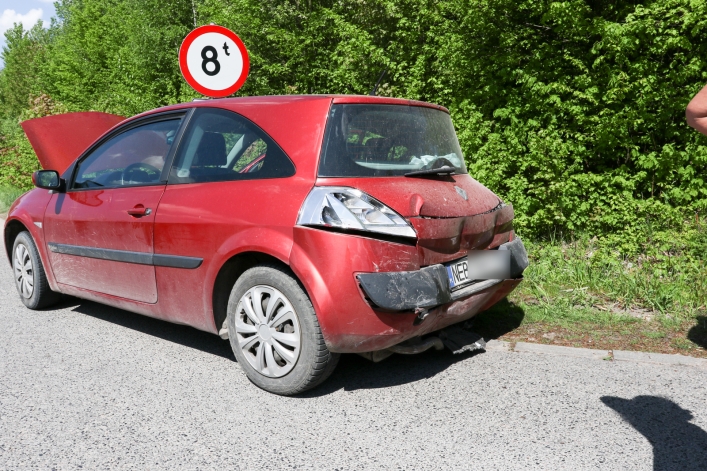 Zderzenie na 504. W jednym z aut - dwumiesięczne dziecko
