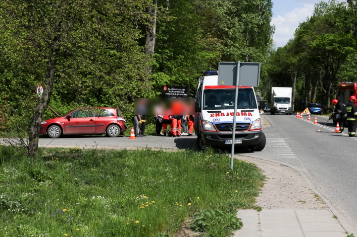 Zderzenie na 504. W jednym z aut - dwumiesięczne dziecko
