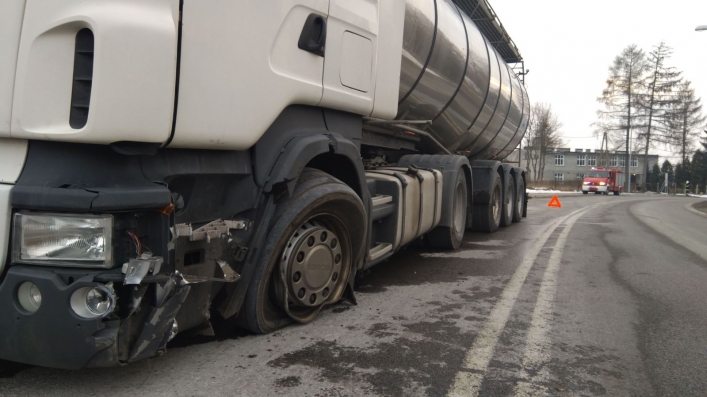 Zdarzenie drogowe w okolicach Godkowa (5 marca 2018 r.),