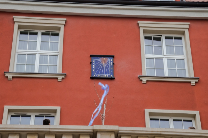 Zegar słoneczny znów na Domu Królów, dziś Hotelu Elbląg 