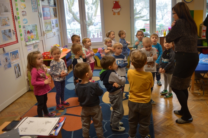 Zimowe zabawy w przedszkolu nr 10 w Elblągu (+ zdjęcia)