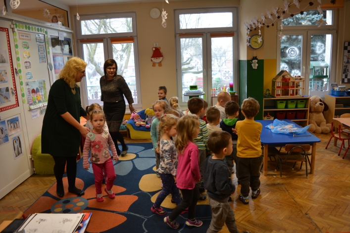 Zimowe zabawy w przedszkolu nr 10 w Elblągu (+ zdjęcia)