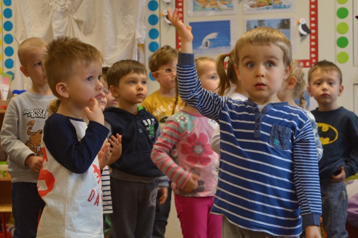 Zimowe zabawy w przedszkolu nr 10 w Elblągu (+ zdjęcia)