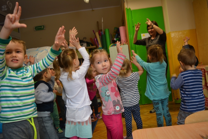 Zimowe zabawy w przedszkolu nr 10 w Elblągu (+ zdjęcia)